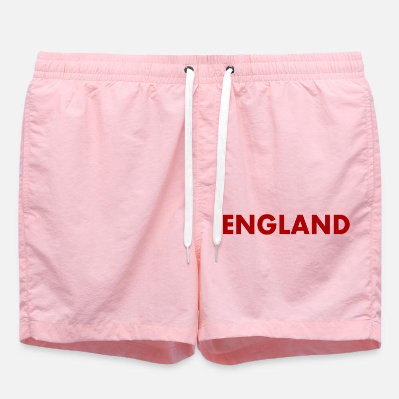 angleterre - Short de bain - rose