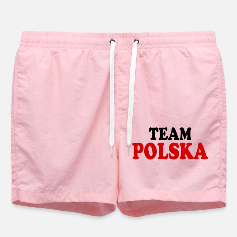 Polska - Short de bain - rose