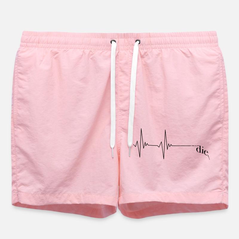 L’ECG en direct - Short de bain - rose