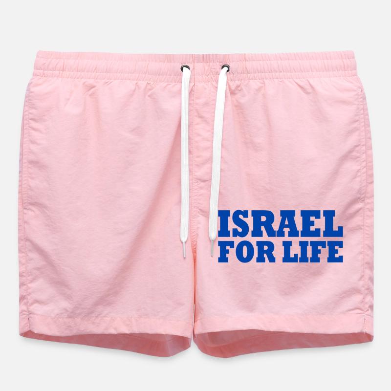 Israël - Short de bain - rose