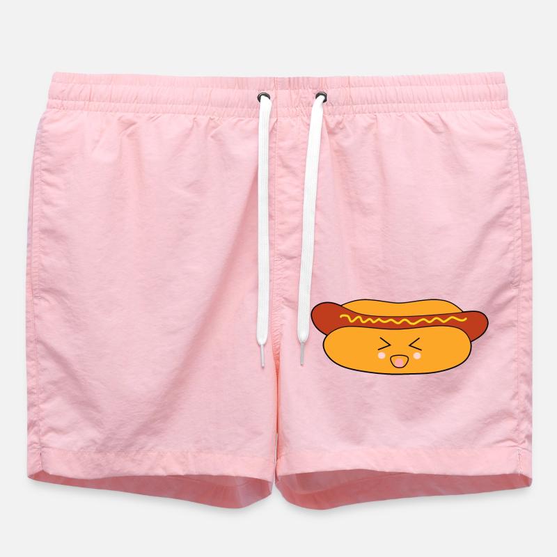 Saucisse à hot-dog - Short de bain - rose
