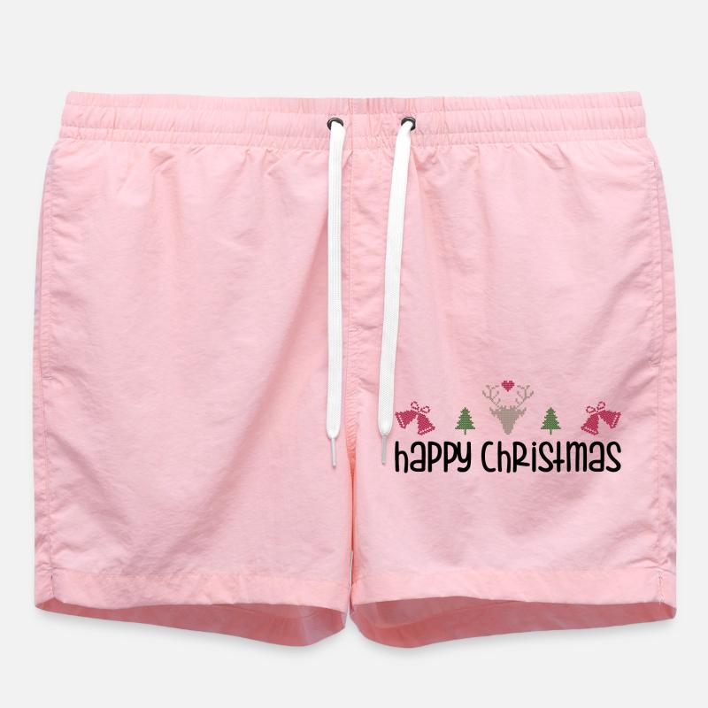 Joyeux Noël - Short de bain - rose