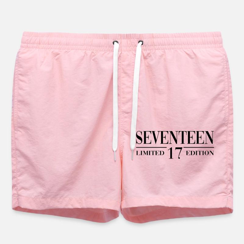 Idée cadeau 17e anniversaire - Short de bain - rose