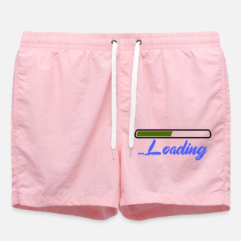 Loading - Swim Trunks - pink