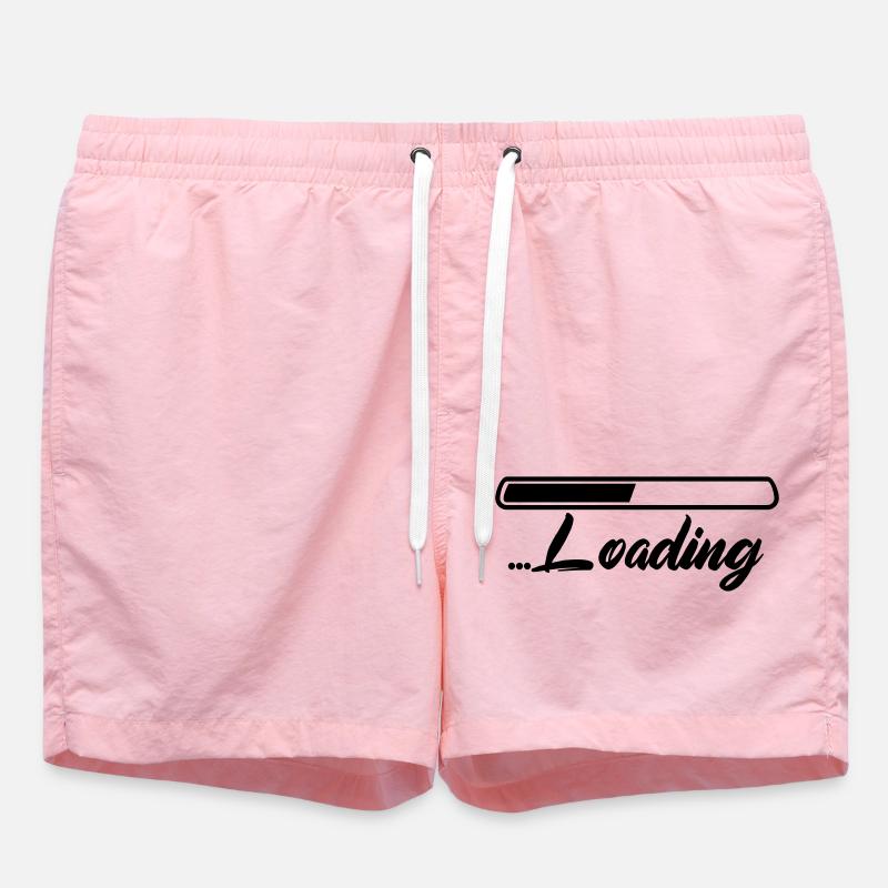 Loading - Swim Trunks - pink