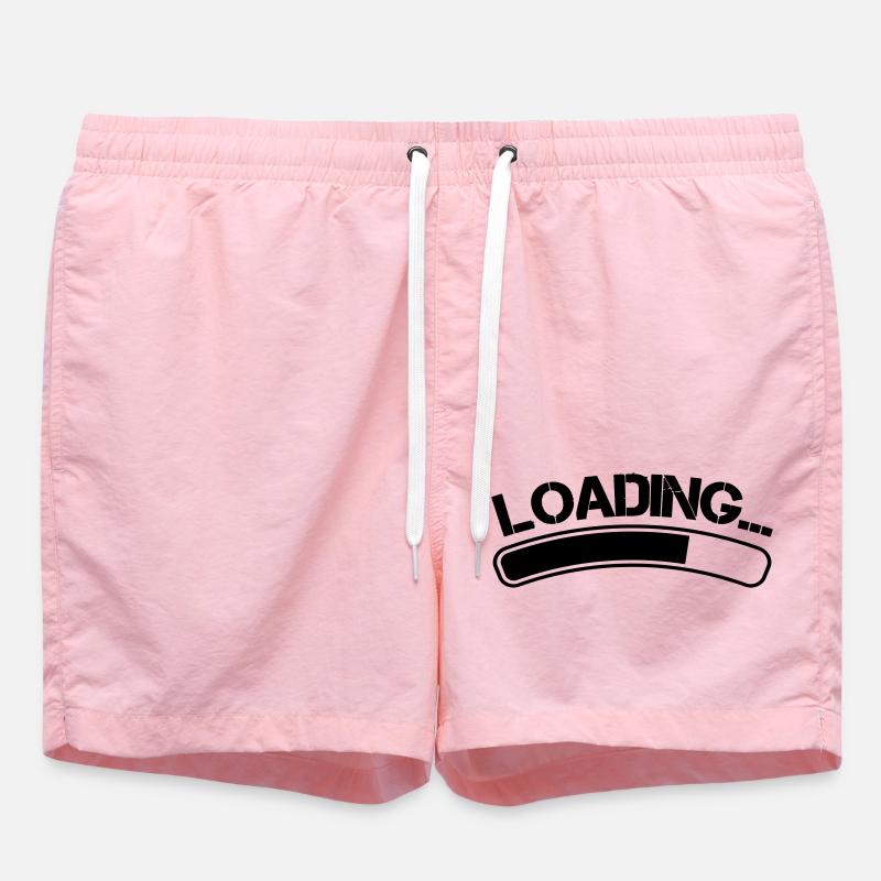 Loading - Swim Trunks - pink