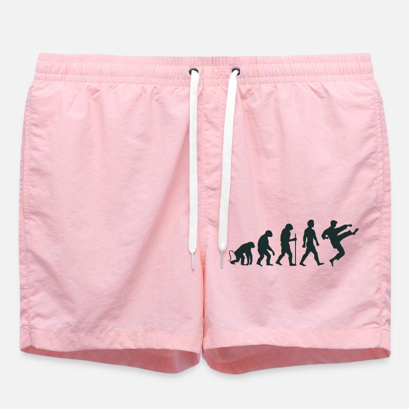 karate evolution - Badeshorts - Pink