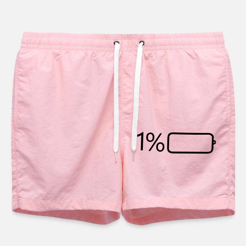 1 pour cent de puissance - Short de bain - rose