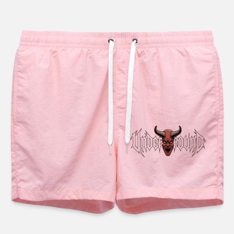 CRÂNE SOUTERRAIN - Short de bain - rose