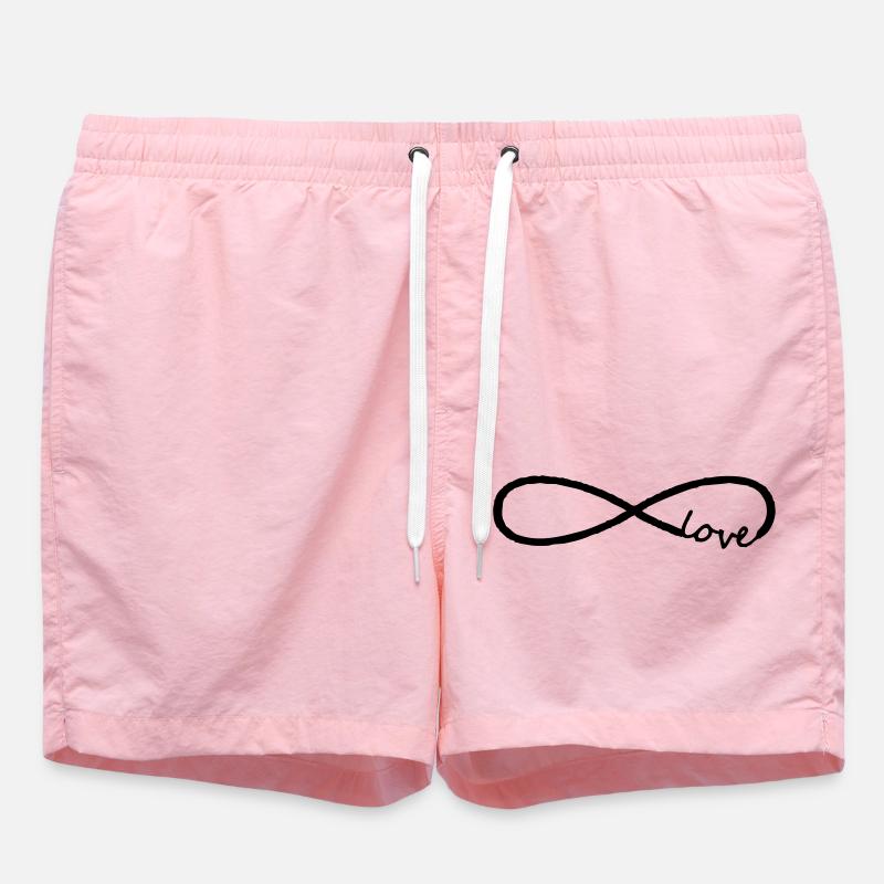 Unendlichkeit - Badeshorts - Pink