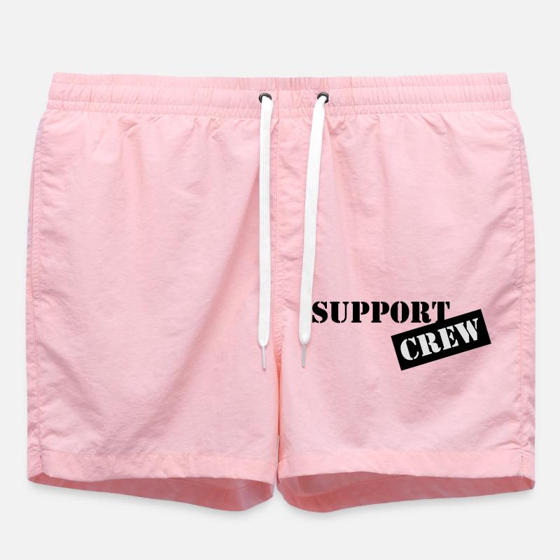 support crew - Short de bain - rose