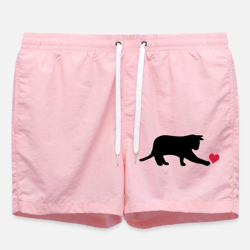 Katze - Badeshorts - Pink
