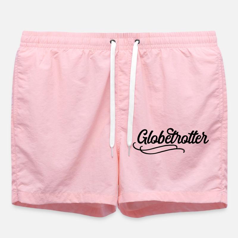 Globetrotter - Swim Trunks - pink