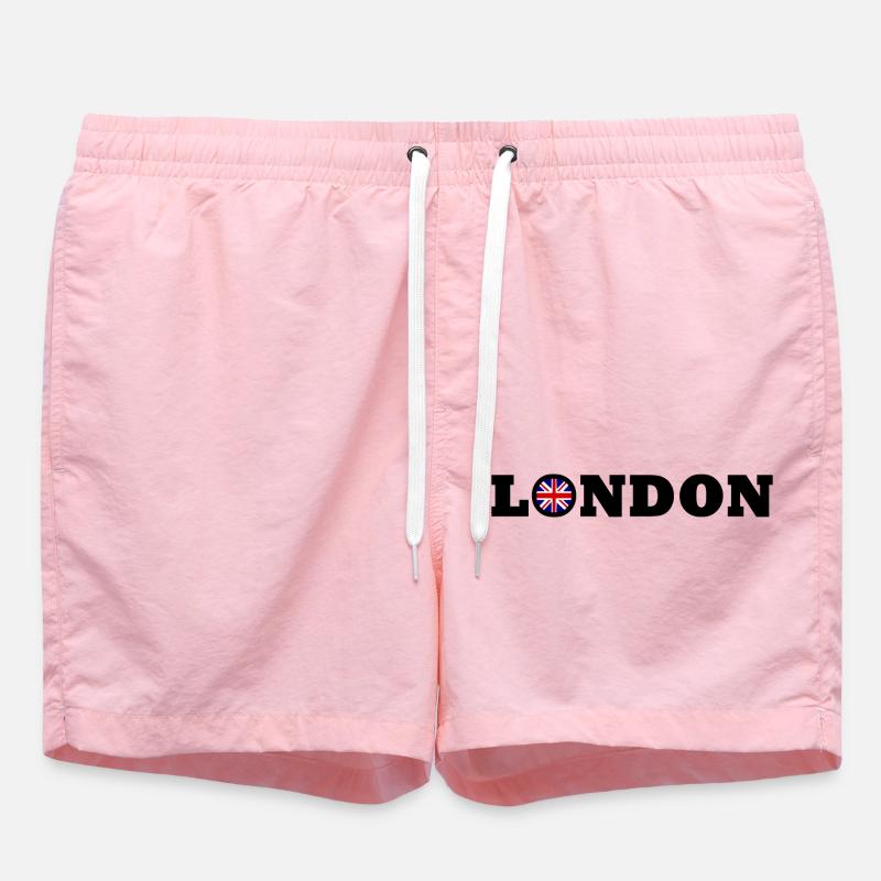 Londres - Short de bain - rose