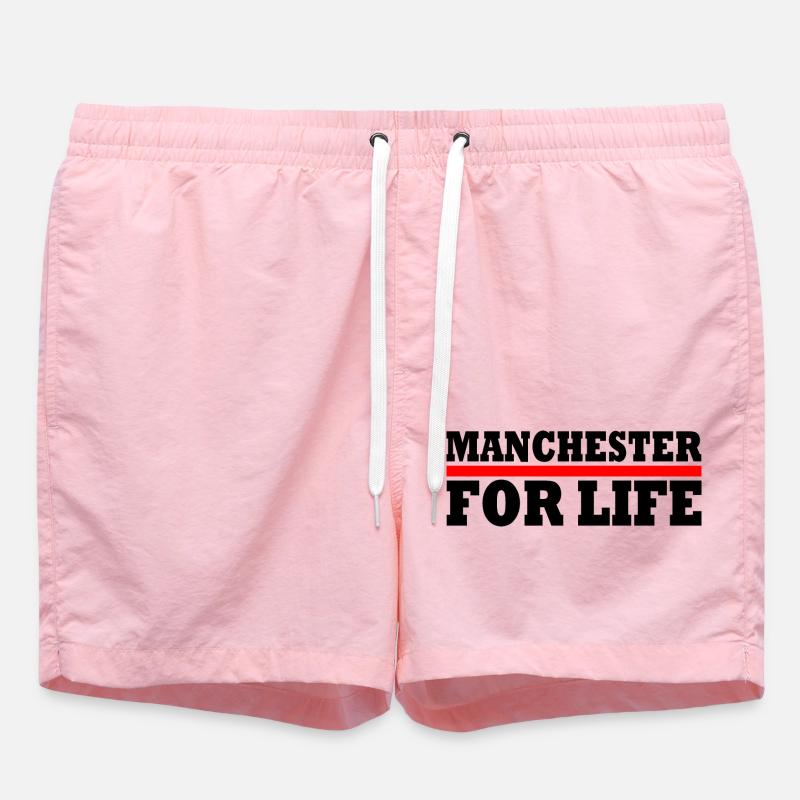 Manchester - Short de bain - rose