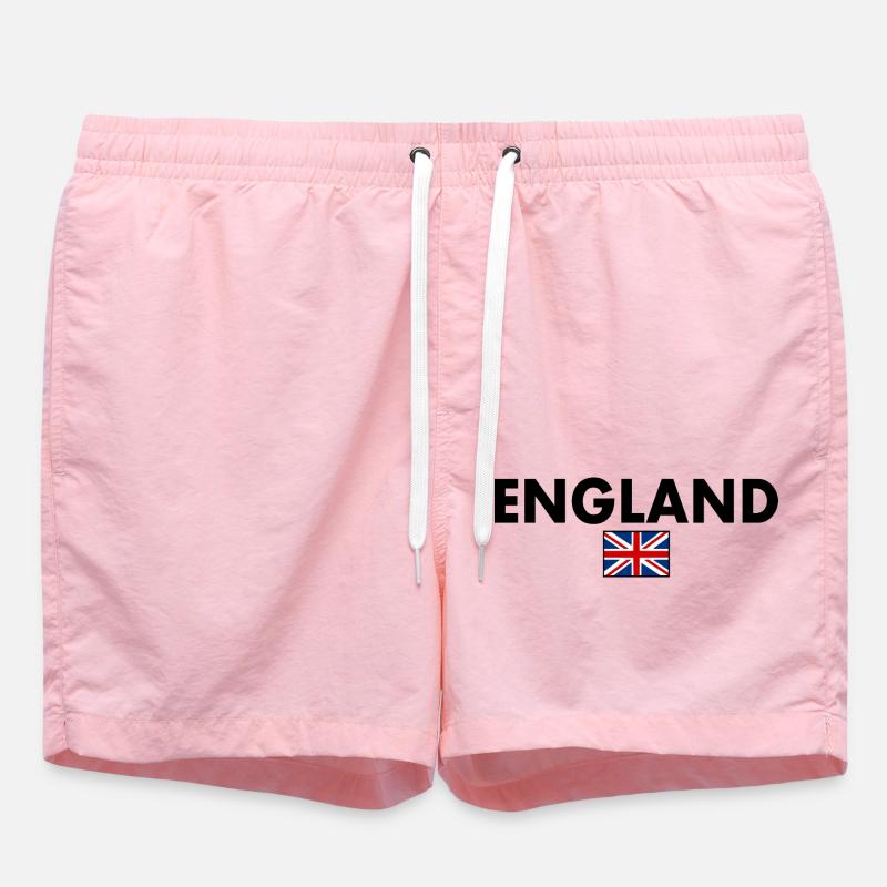 angleterre - Short de bain - rose