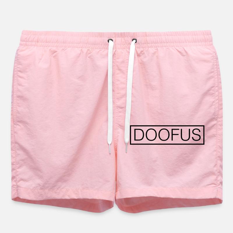 Doofus - Swim Trunks - pink