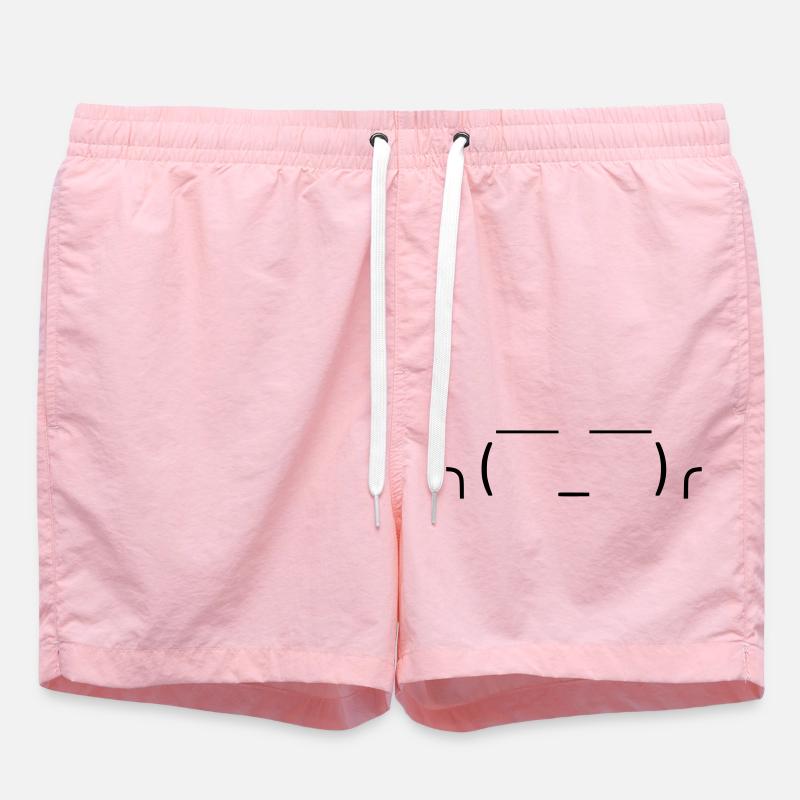 Just let it go! 🤷‍♂️ - Swim Trunks - pink