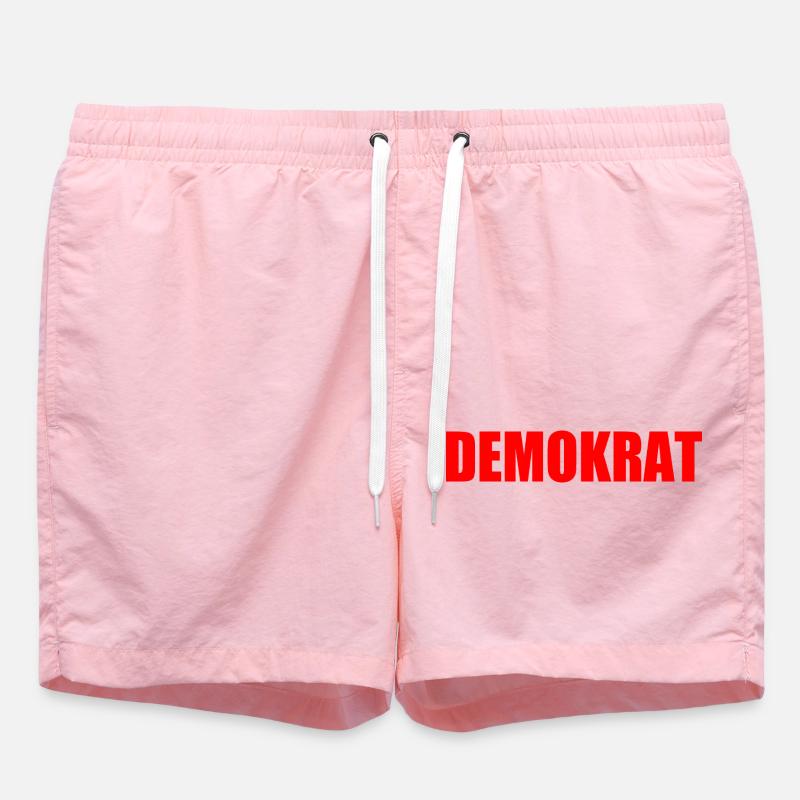 Démocrate - Short de bain - rose