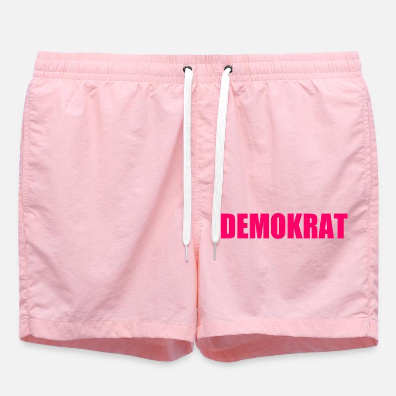 Démocrate - Short de bain - rose