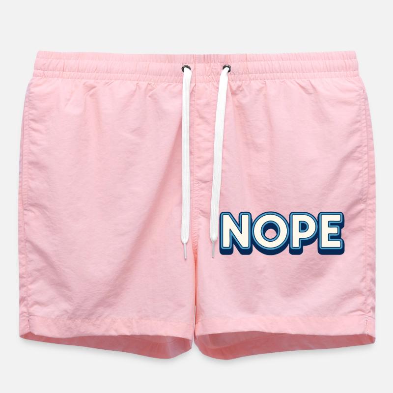 Nope. - Short de bain - rose
