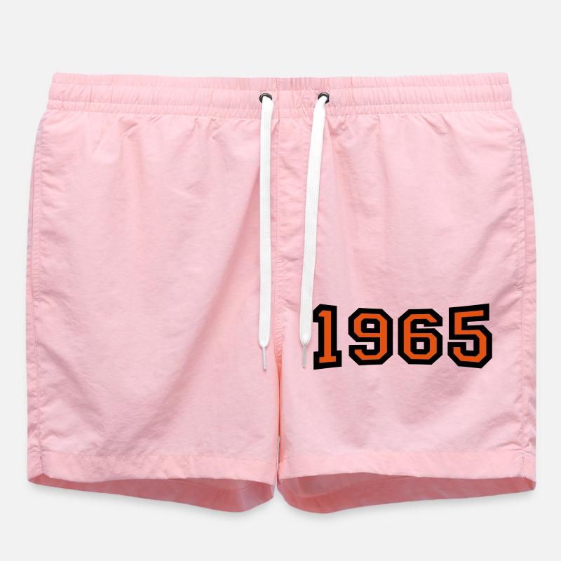 1965 - Short de bain - rose