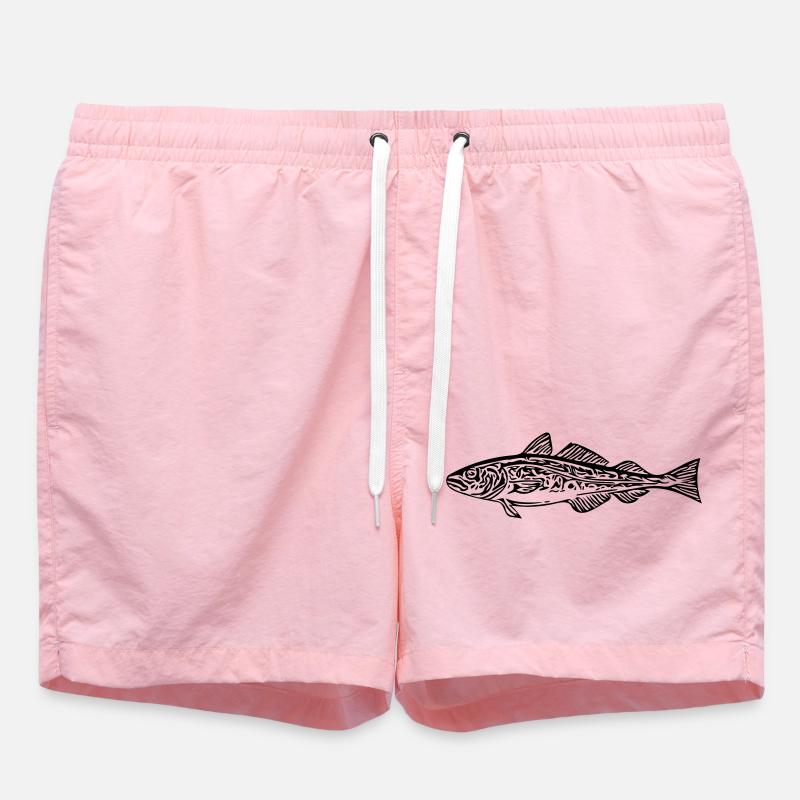 Kabeljau - Badeshorts - Pink
