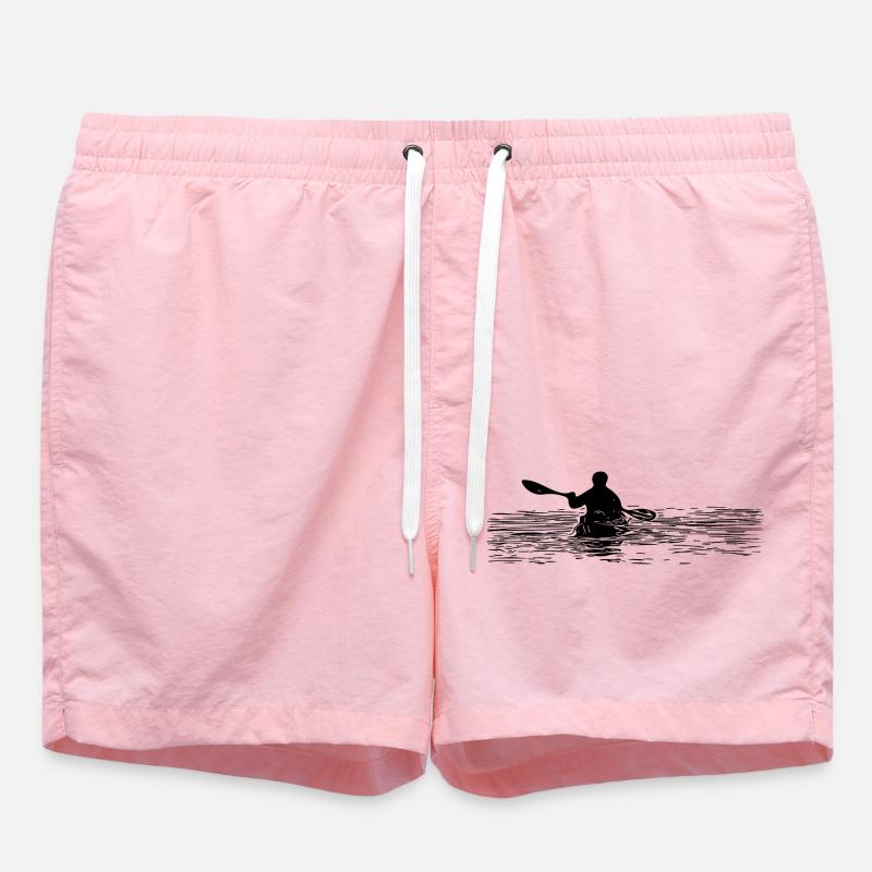 Pagayeur en canoë Sunset Kayaker - Short de bain - rose