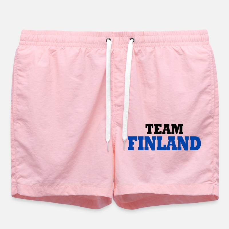 Finlande - Short de bain - rose