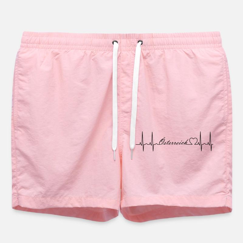 Austria - Swim Trunks - pink