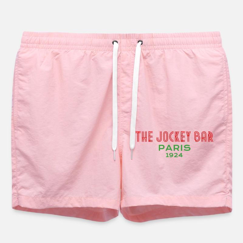 Le Jockey Bar Paris - Short de bain - rose