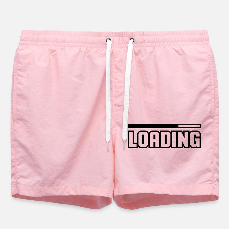 Loading - Swim Trunks - pink