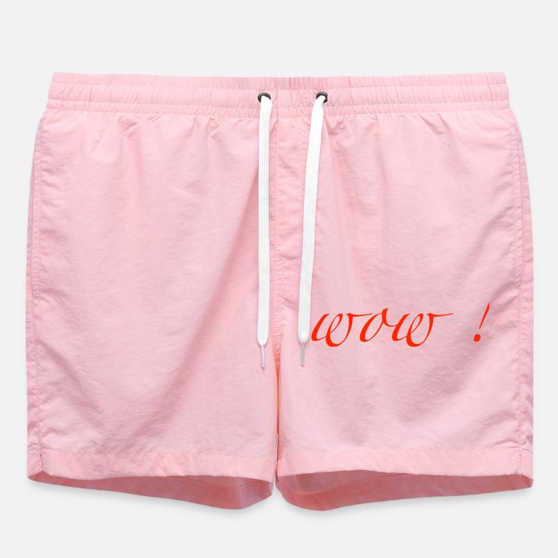 wow - Badeshorts - Pink
