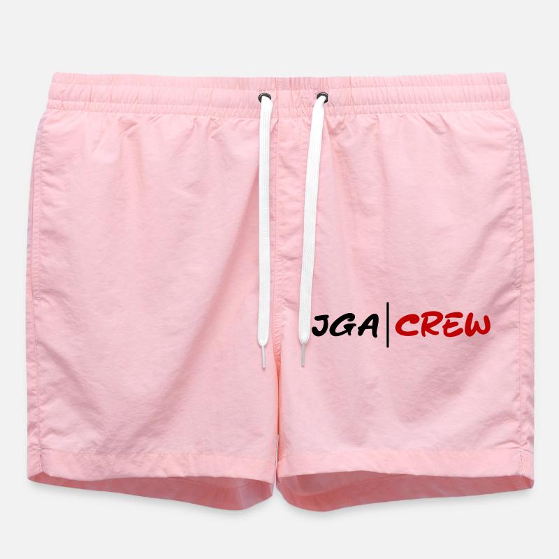 Jga Crew Junggesellenabschied - Badeshorts - Pink