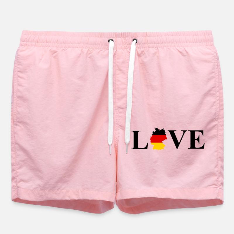 J'aime l'Allemagne - Short de bain - rose