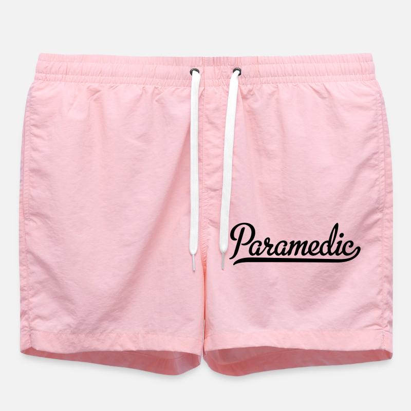 ambulancier - Short de bain - rose