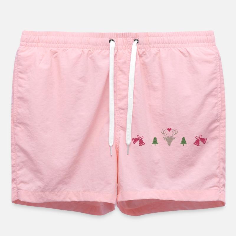 Petits cadeaux amusants pour Noël - Short de bain - rose