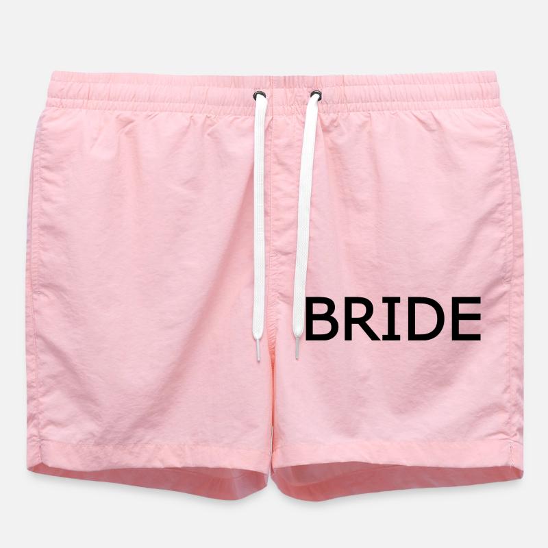 Bride - Swim Trunks - pink