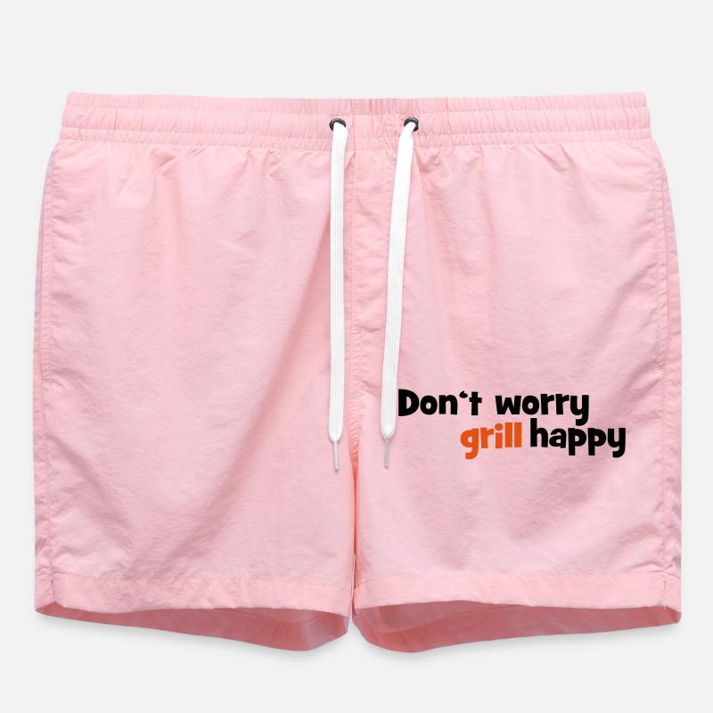 barbecue - Short de bain - rose