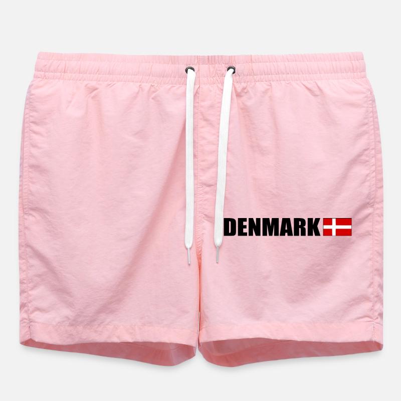 Denmark - Swim Trunks - pink