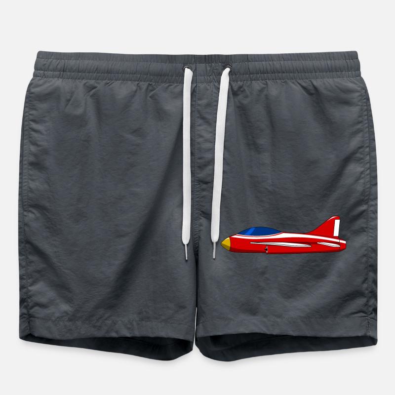 Airplane red - Swim Trunks - undefined