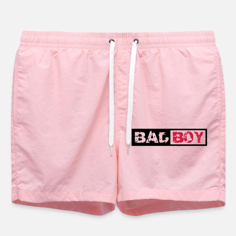 Bad Boy Design - Short de bain - rose