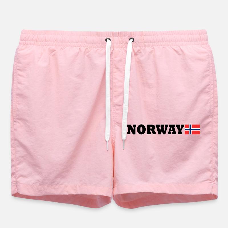 Norway - Swim Trunks - pink
