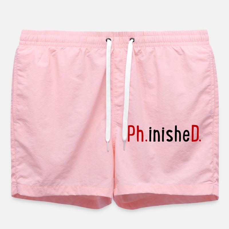 Ph.D. - Short de bain - rose