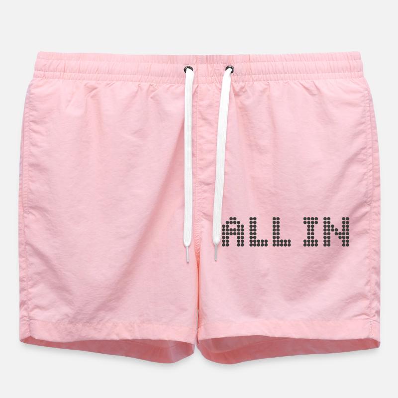 ALL IN - Tout ou rien - Short de bain - rose