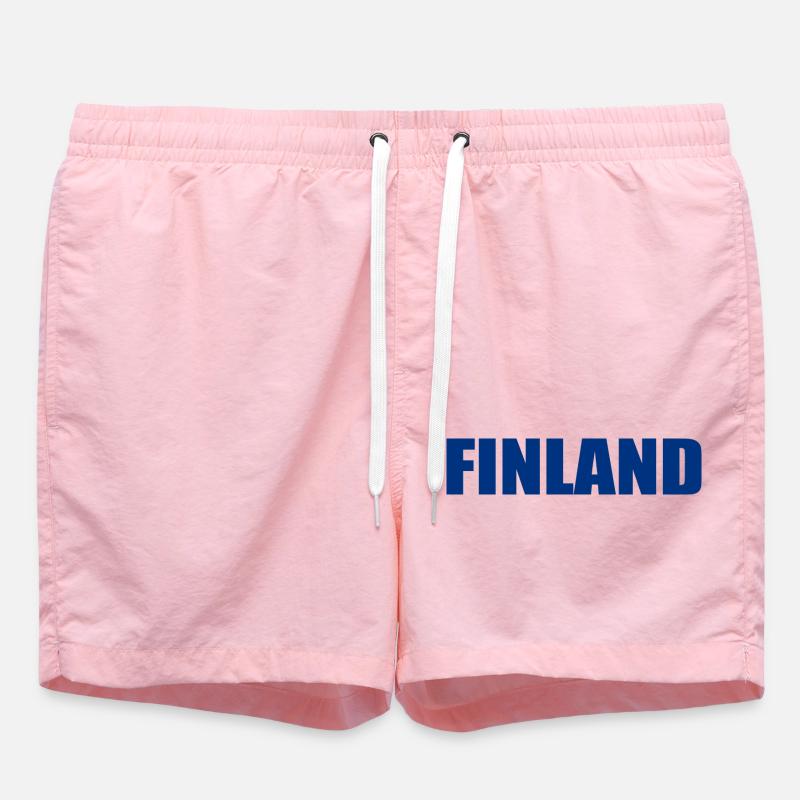 Finlande - Short de bain - rose