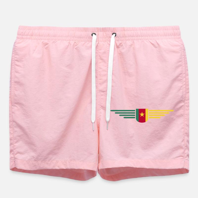 Cameroon Design – Pride and Diversity - Swim Trunks - pink