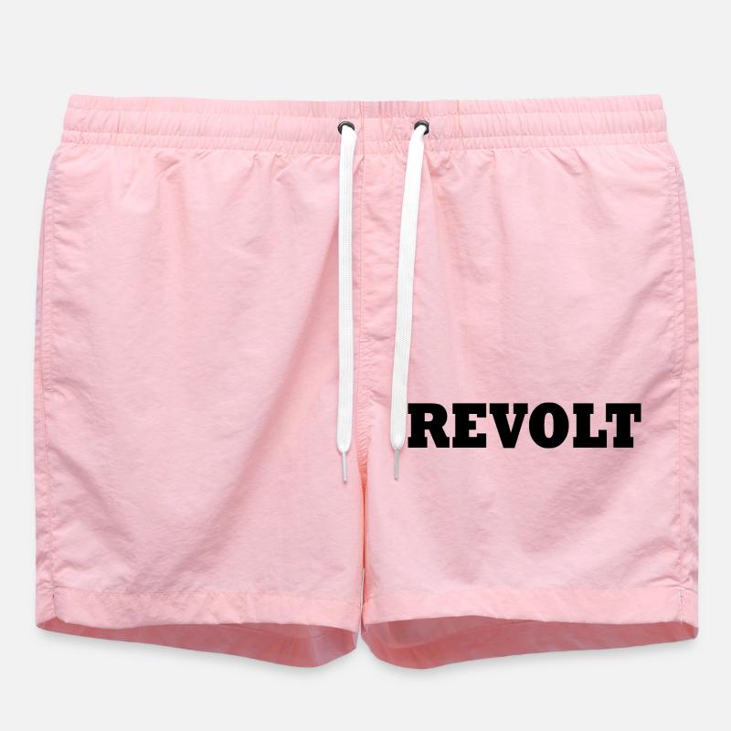Revolt - Short de bain - rose