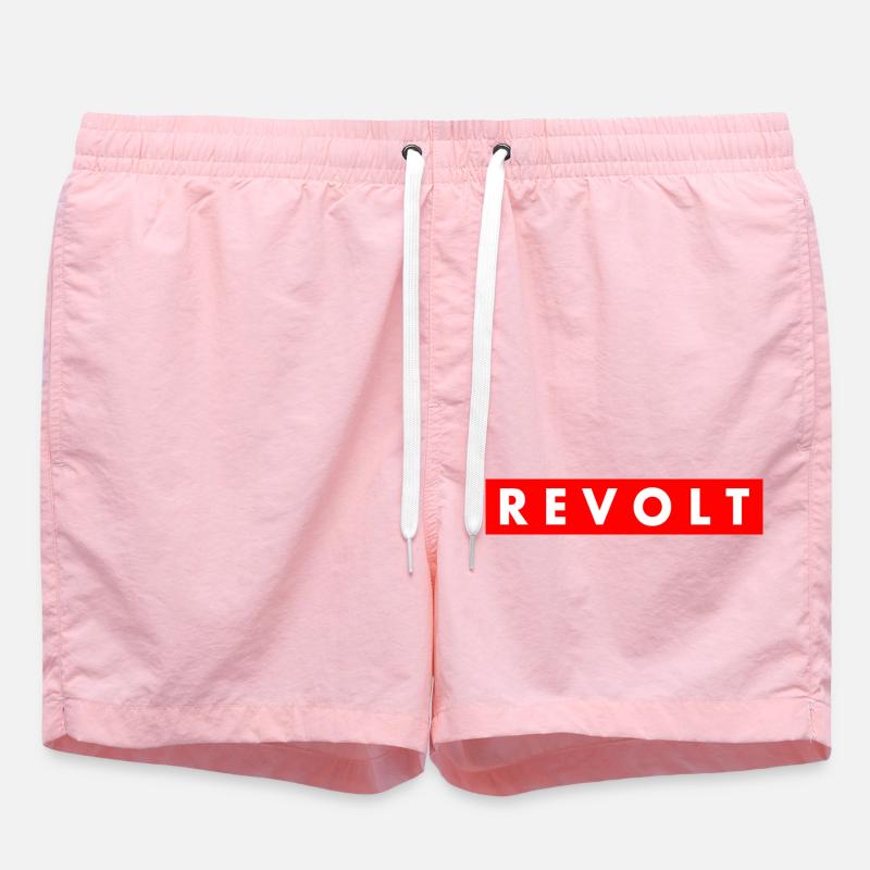 Revolt - Short de bain - rose
