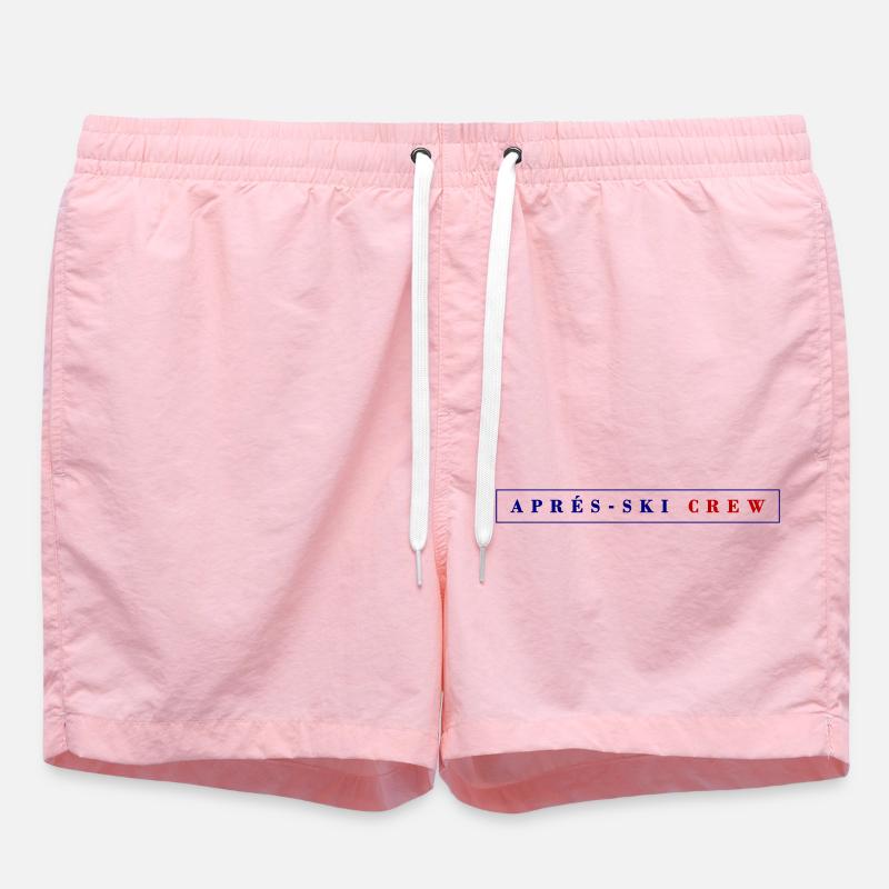 Équipe de fête après ski - Short de bain - rose